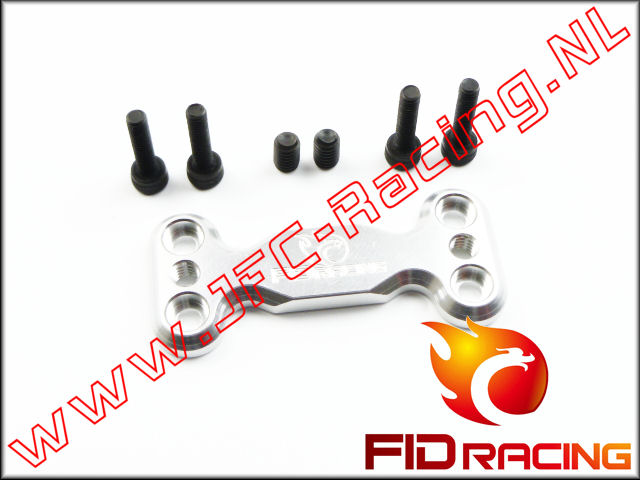 FID 003F-SILVER, FID Racing Stabilisator Steun (Front)(LOSI 5ive / Mini WRC)(Aluminium)(<FONT COLOR=808080>Silver</FONT>) 1st.